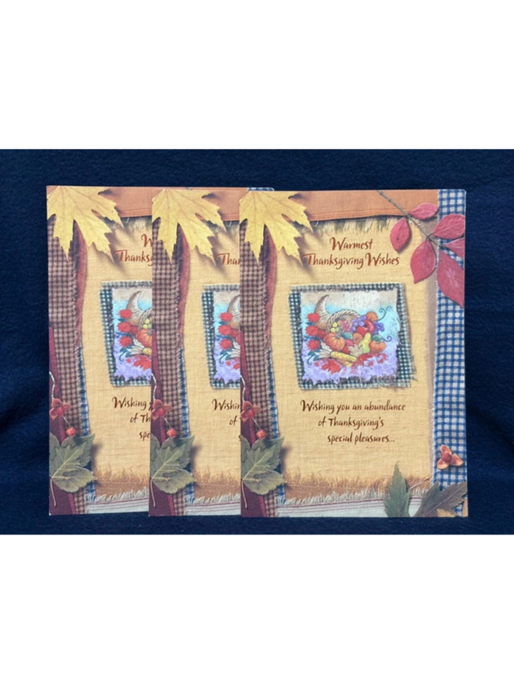 Lot of Vintage Thanksgiving Hallmark Greeting cards